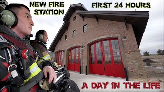 First 24 Hours in a New Fire Station  A Day in the Life [upl. by Aroon]