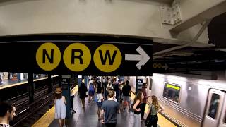 ⁴ᴷ The Busiest NYC Subway Station Times Square–42nd StreetPort Authority Bus Terminal [upl. by Usanis]