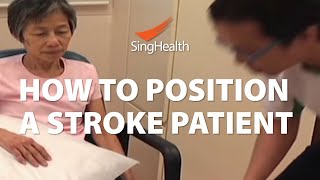 How To Position A Stroke Patient [upl. by Ute243]