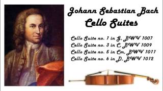 Johann Sebastian Bach  Cello suites in 432 Hz great for reading or studying [upl. by Libb480]