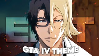 Aizen x Urahara  GTA IV Theme Edit [upl. by Raquela]